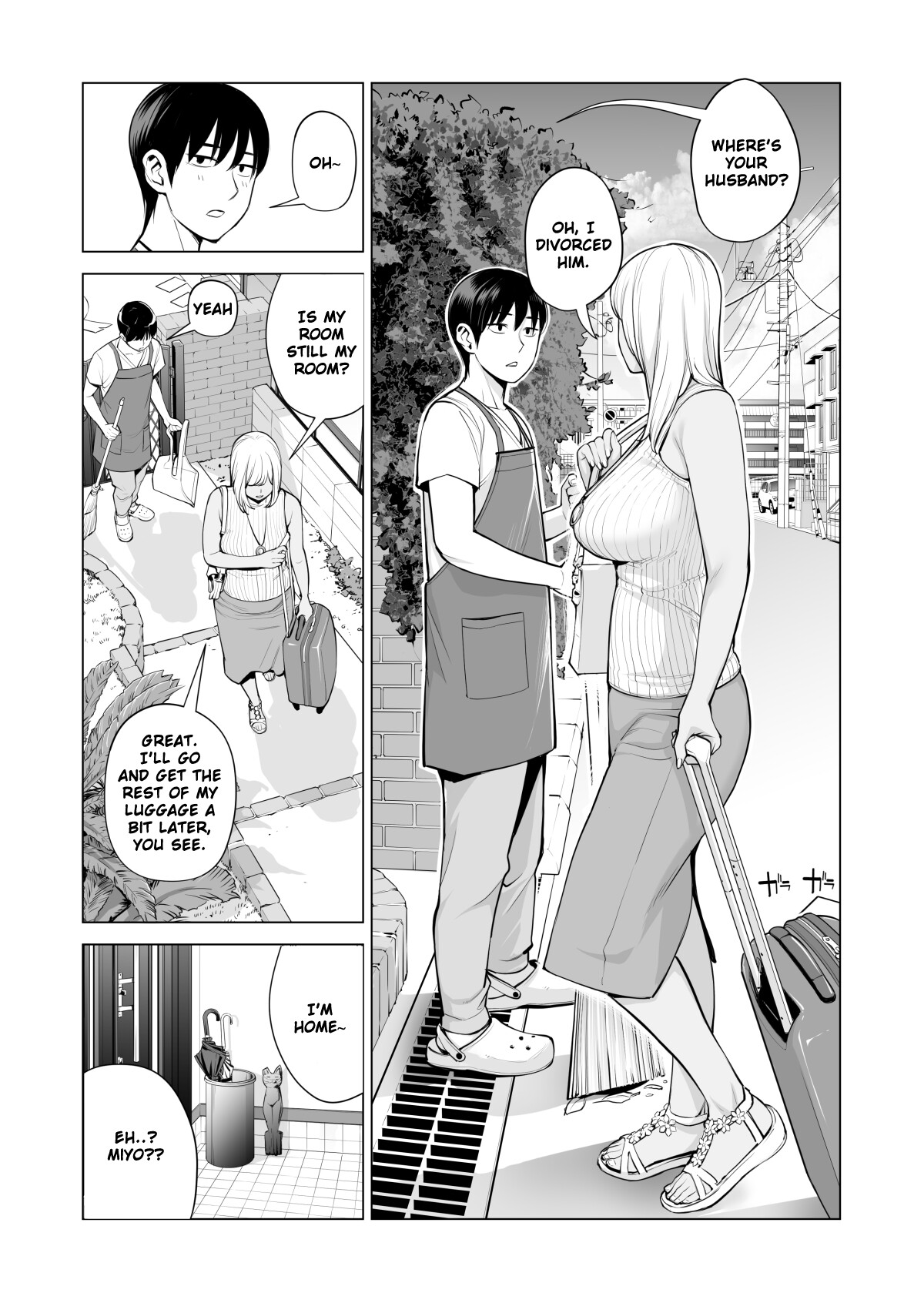 Hentai Manga Comic-Nureane ~Summer night having sex with my divorced sister~-Read-10